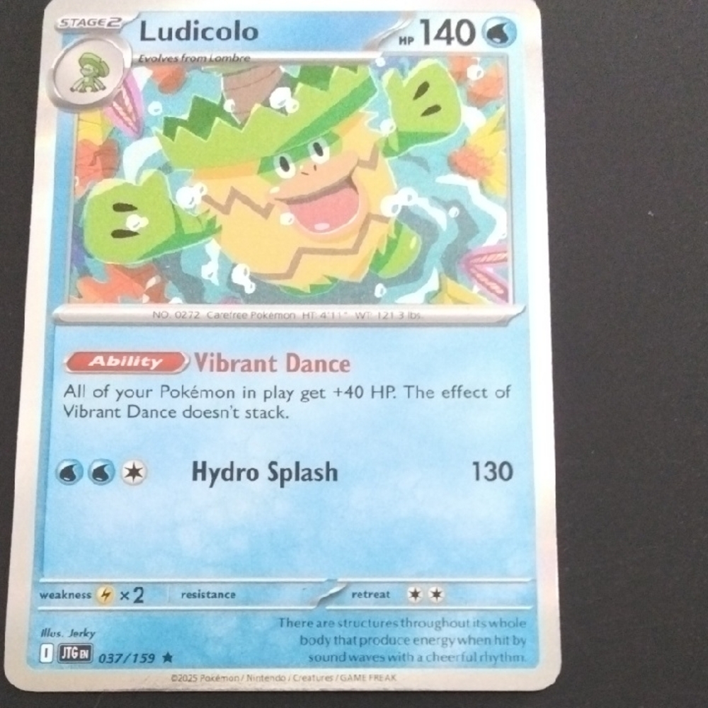 Ludicolo Holographic